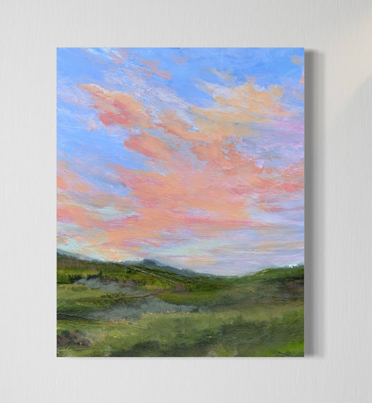 Ginger Skies | Canvas Art Print